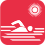 csm icon schwimmen freiwasser weiss auf rot 250px 5d86ea4c59